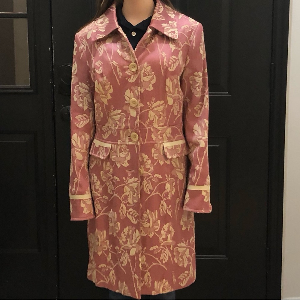 Bisou Bisou floral lady coat